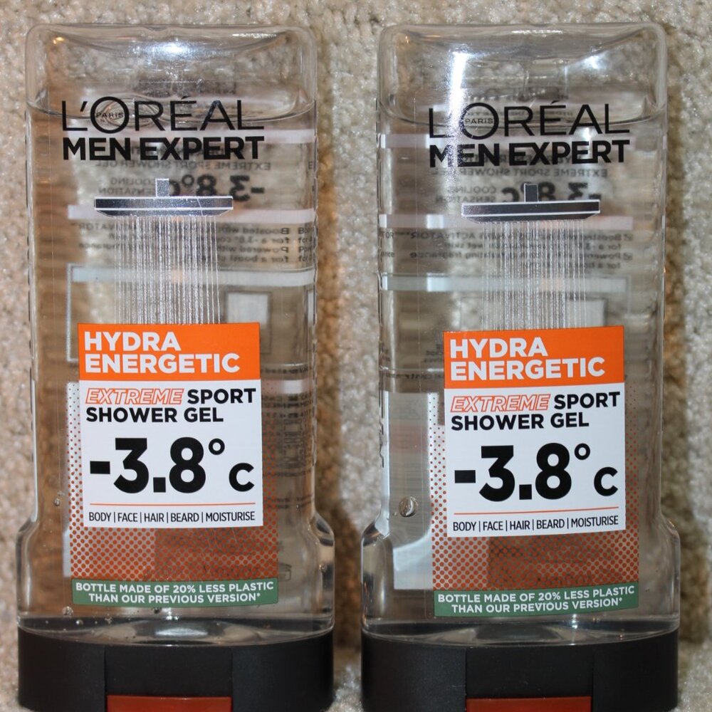 L"OREAL Men Expert ~ Hydra Energetic Extreme Sport Shower Gel -3.8*c